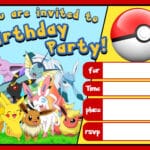Pokemon Party Invitations for Every Kid’s Favorite Birthday Idea