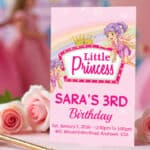 Top Tips for Designing Unique Princess Birthday Invitations in 5 Minutes