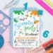 Science Birthday Invitations (Credit: zazzle)
