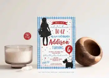 Wizard Birthday Invitations (Credit: cutepartydash)