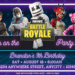 DJ Marshmello Fortnite Birthday Party Invitations