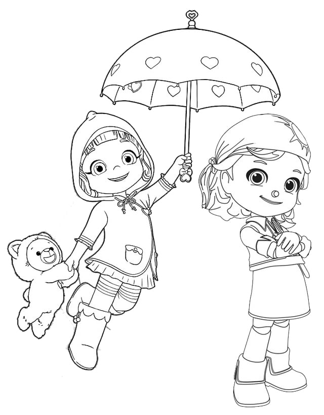 Rainbow Ruby Coloring Pages Templates