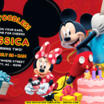(Free Canva Template) Disney Mickey Mouse And Friends Birthday Party Kits