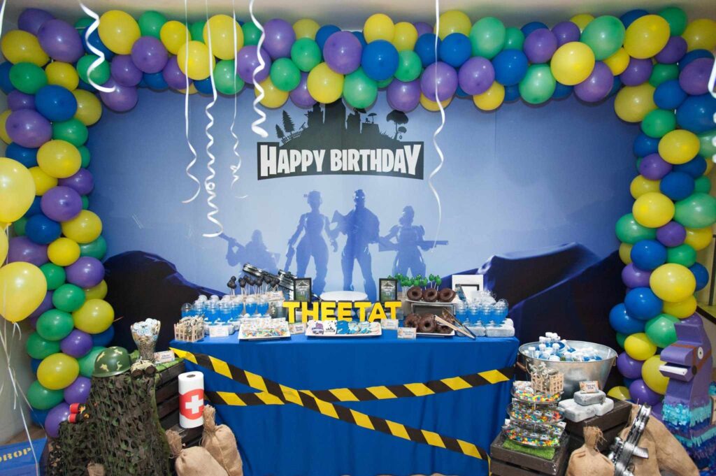 Fortnite Themed Balloon Decoration