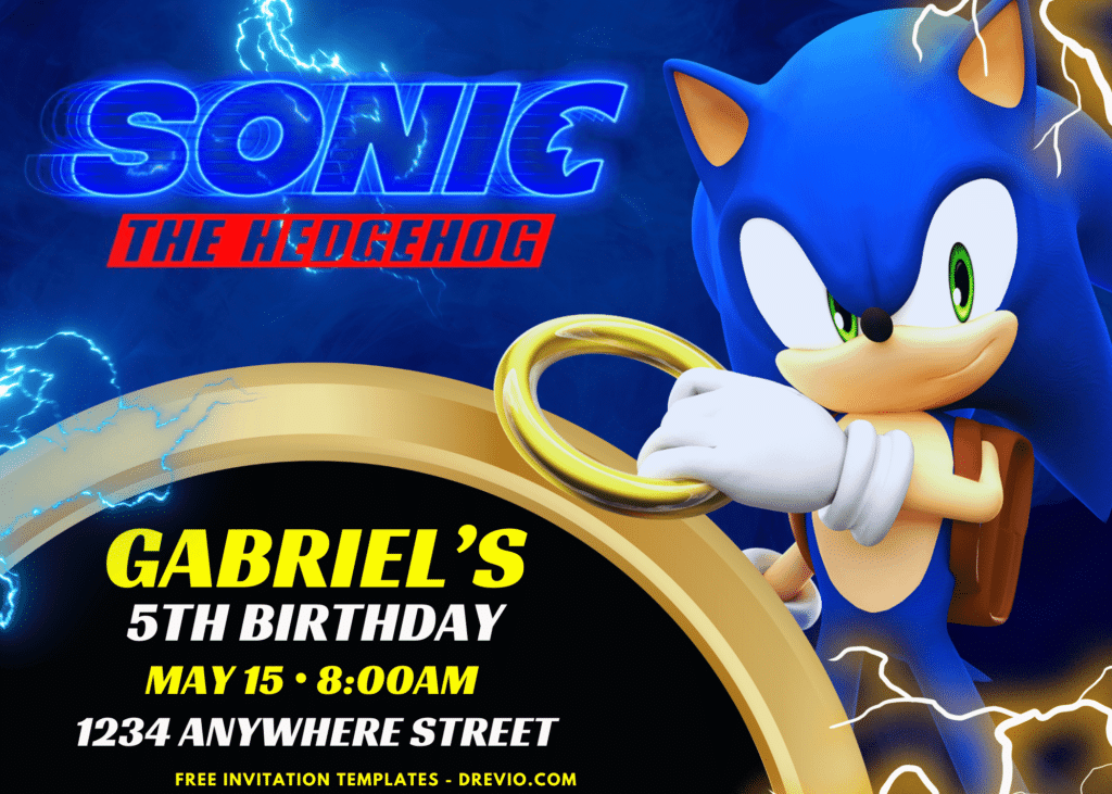 Sonic The Hedgehog Birthday Kits 