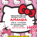 Hello Kitty Birthday Party Invitations
