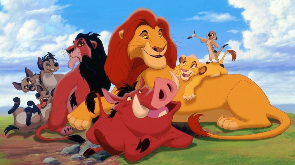 Mufasa Simba and Lion King Characters
