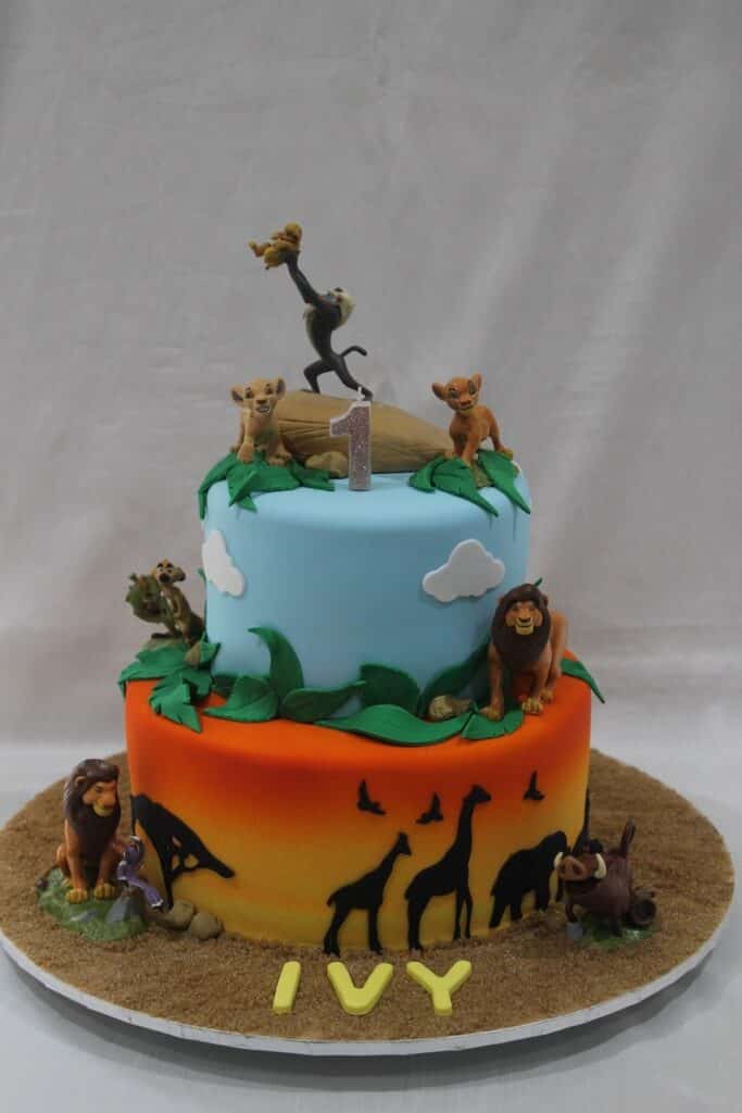 Lion King Birthday Cake