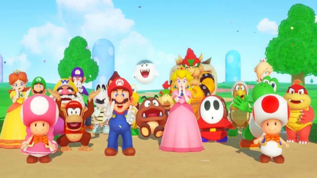 SUPER MARIO Characters