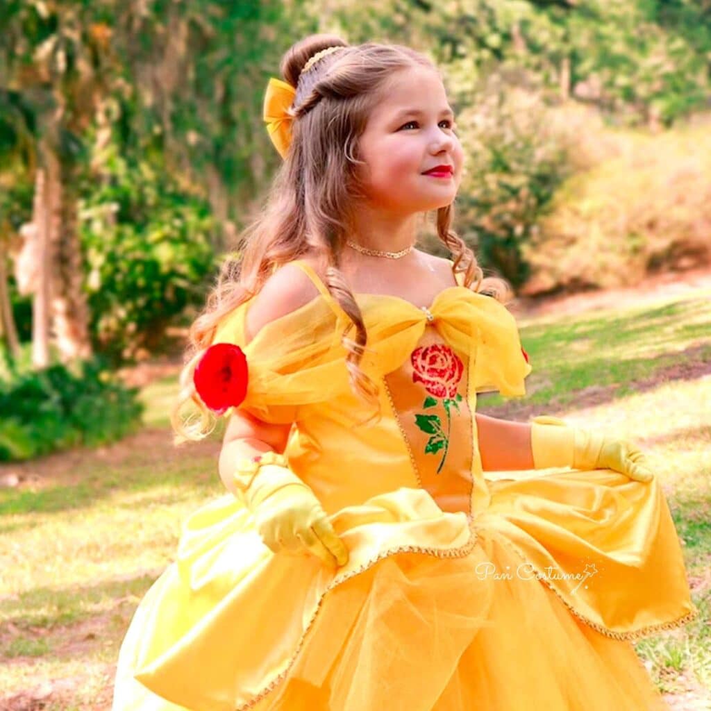 Beautiful Princess Belle Costume