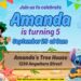 Hula Dance Lilo & Stitch Birthday Party Invitations