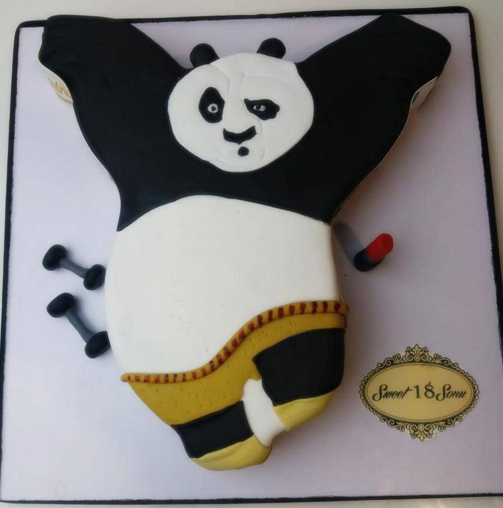 Kung Fu Panda Birthday Cake