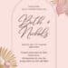 Watercolor Boho Tropical Wedding Invitation