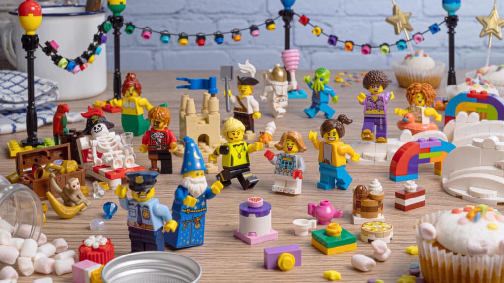 Lego Action Figures Birthday Carnival