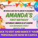Free Editable Canva Wild One Jungle Animal Party Invitation with Baby Monkey, Giraffe and Koala