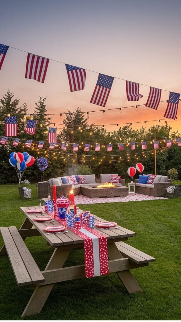 Backyard 4th of July
