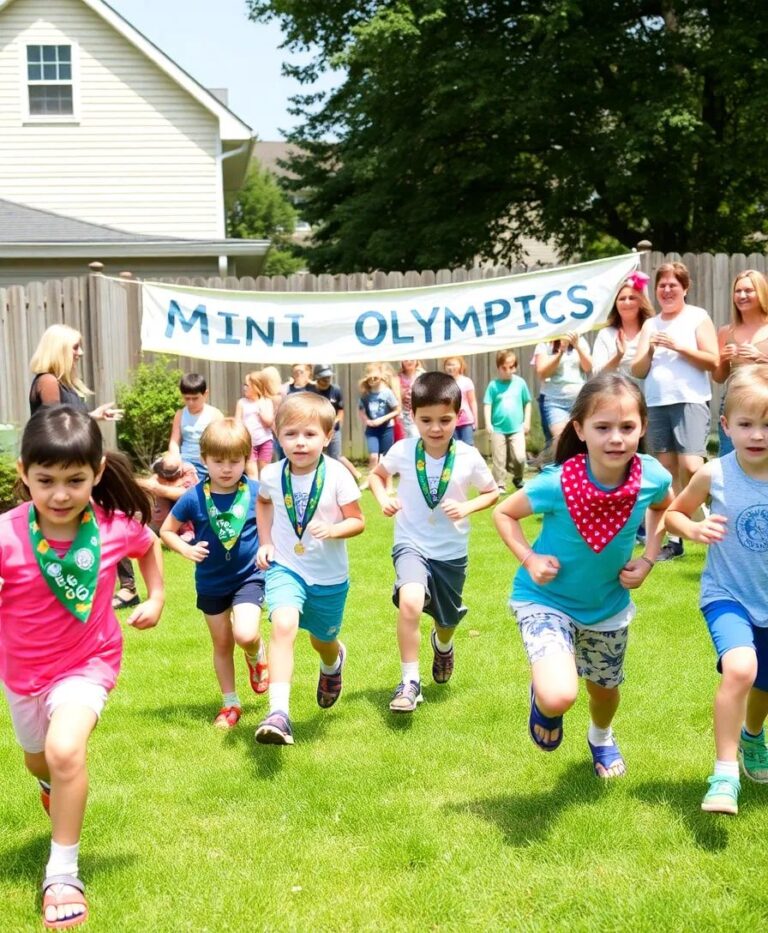 Backyard Olympics, Summer’s Main Event