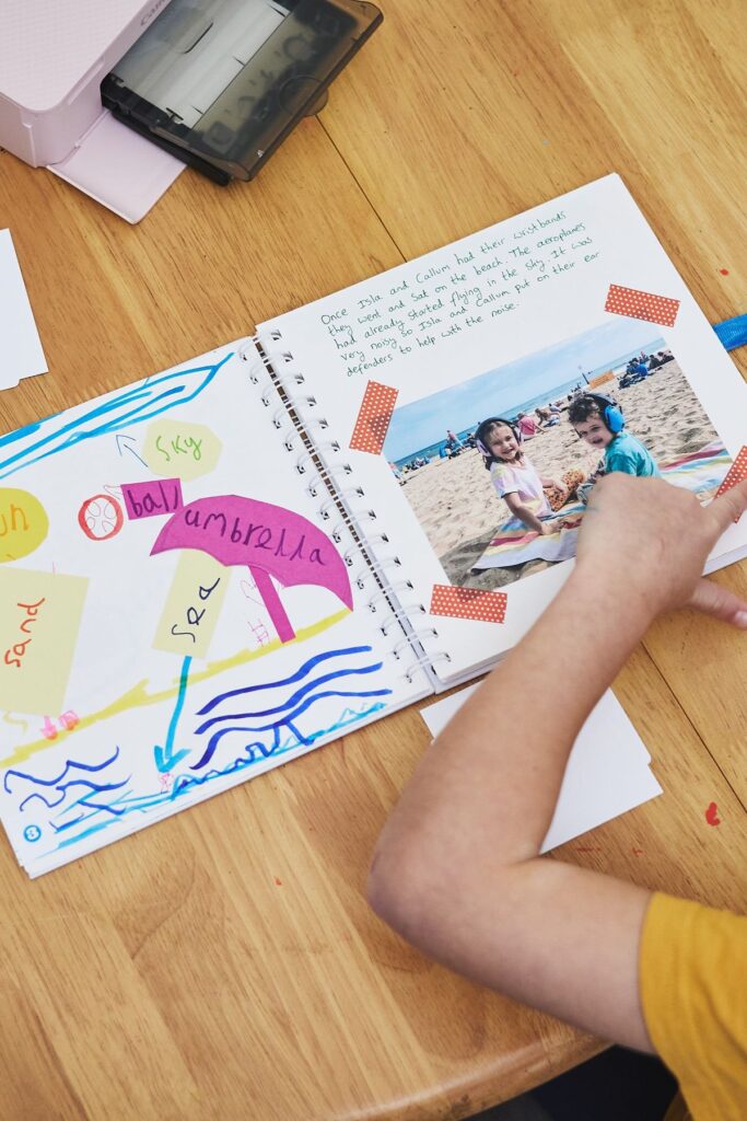 Create Your Own Summer Scrapbook