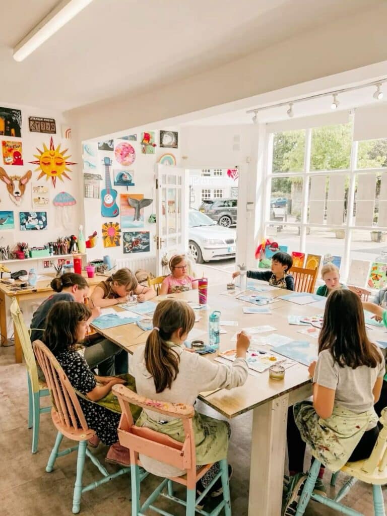 DIY Craft Stations in Summer