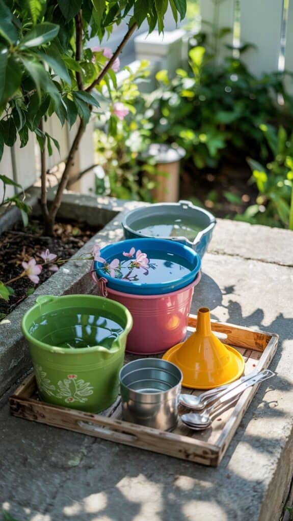 Garden Water Lab in Summer