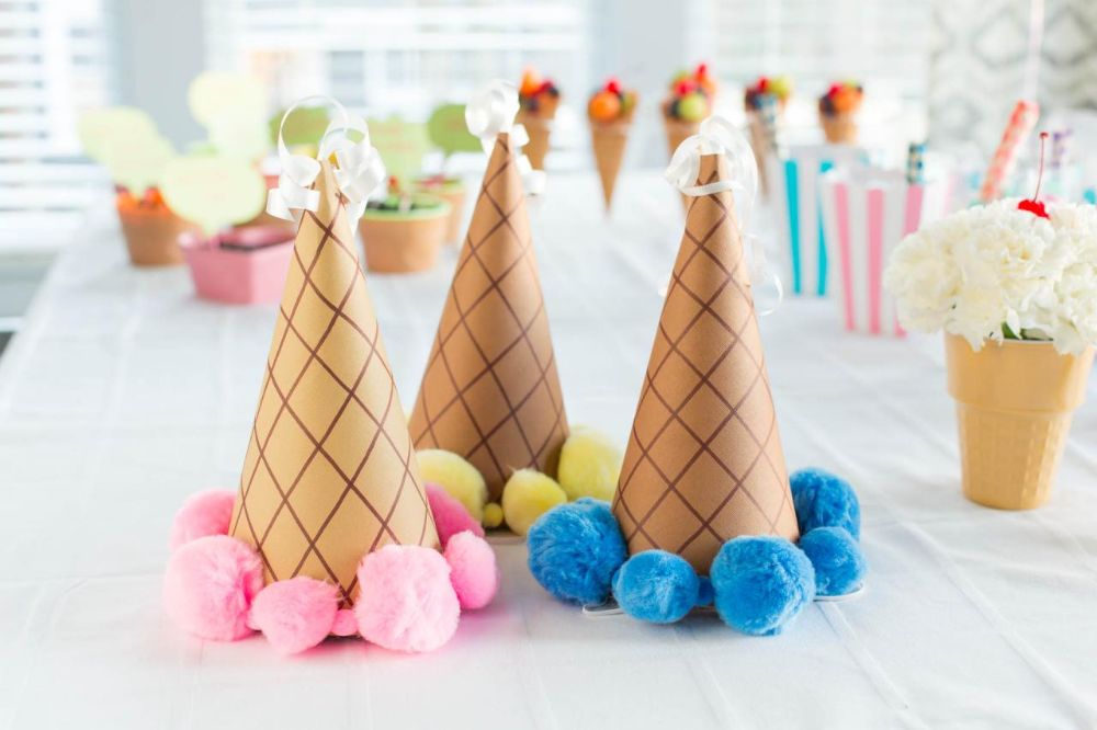 Ice Cream Cone Craft Day
