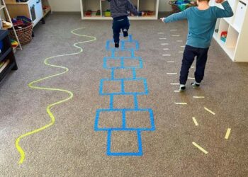 Indoor Obstacle Course in Summer