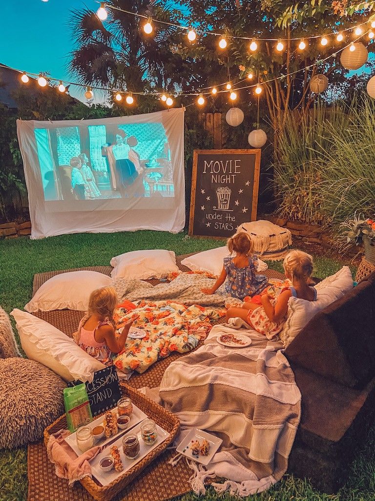 Make Your Own Backyard Camp Night