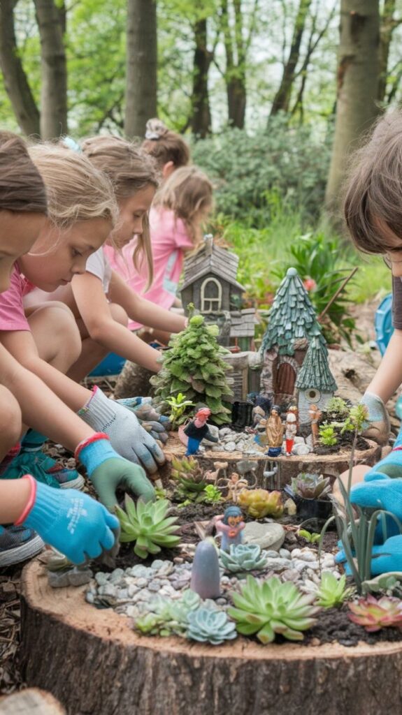 Mini Garden Projects for Kids in Summer