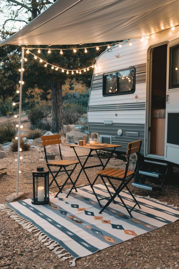 Simple Backyard Camping Decorations Ideas