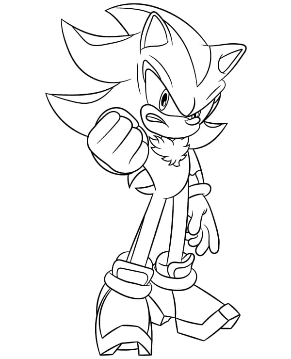 Sonic Coloring Pages 2