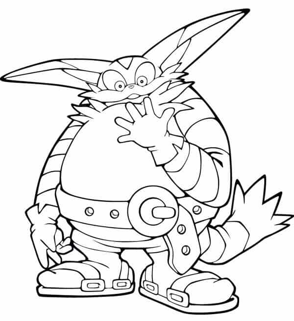 Sonic Coloring Pages 4