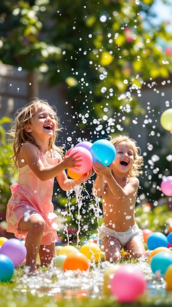 Summer Party in Backyard