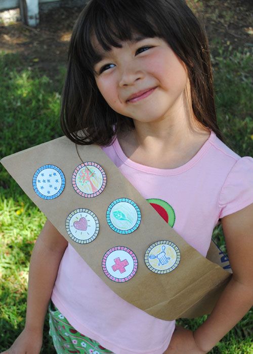 diy summer camp badges