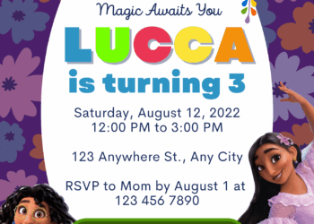 Free Editable Canva | Disney Encanto Mirabel Madrigal Birthday Invitation | Instant Download