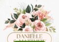 Burgundy & Blush Rose Wedding Invitation