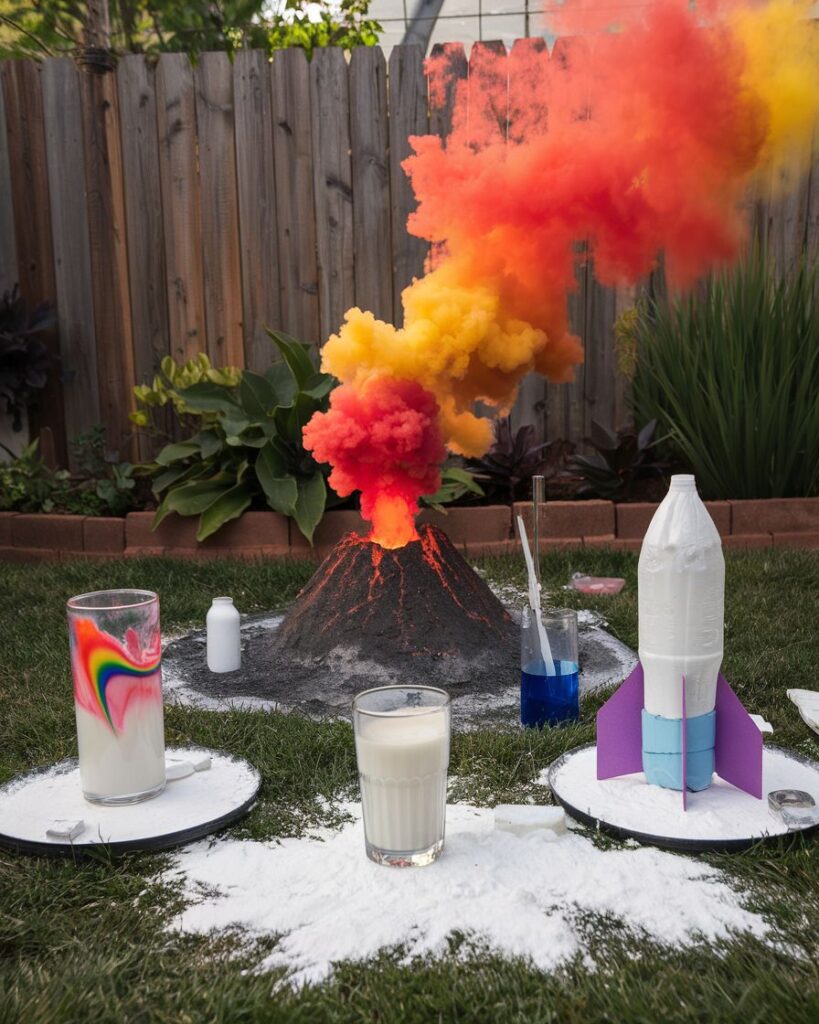 Backyard Science Experiments on Summer