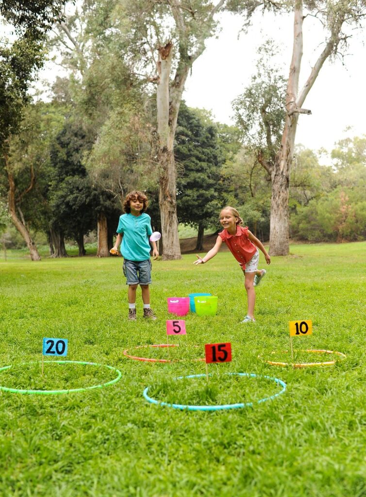 Backyard Water Obstacle Course Summer