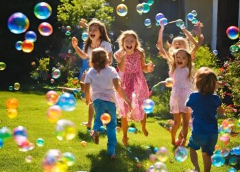 Bubble Chase Games in Summer