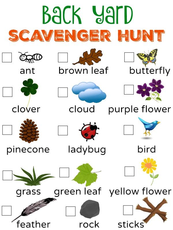 Summer Scavenger Hunt Fun with Free Printables 4