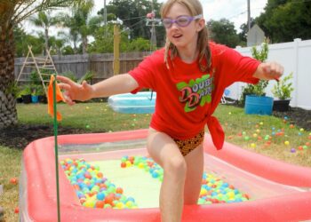 Water Balloon Math for kids in Summer 4