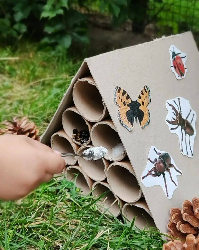 DIY Bug Hotel, the STEM Project Your Kid Will Love