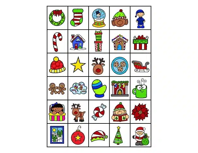 printable bingo game 5