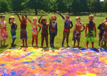 summer messy play for kids 2