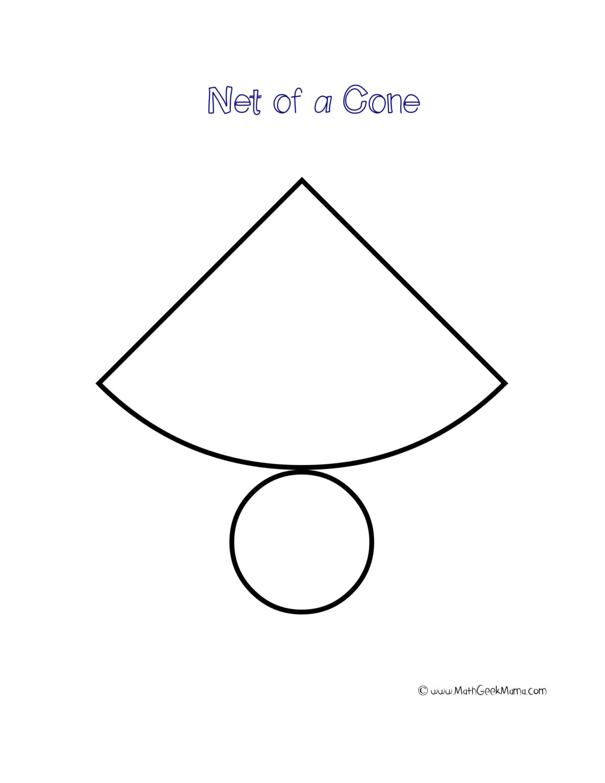 FREE Printable 3D Shape Nets For Kids Learning