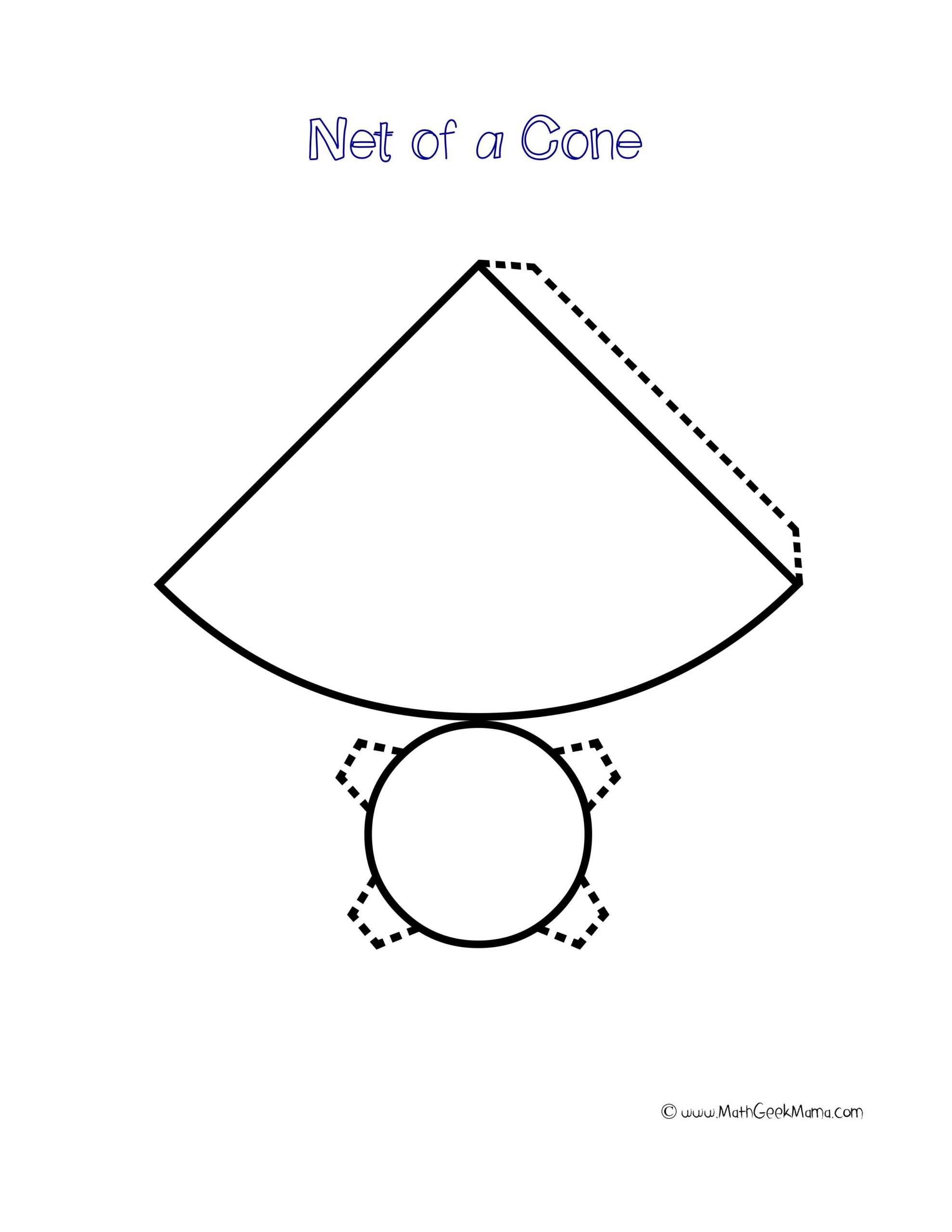 FREE Printable 3D Shape Nets For Kids Learning