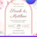 Dreamy Florals, Stunning Templates – Free Sakura & Magnolia & Peony Wedding Invitations Custom Wedding Invites with Dreamy Sakura and Magnolia Flowers – Free