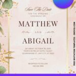 Free Pampas Invitation Templates (Editable Canva)
