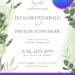 Free Pampas Grass & Eucalyptus Wedding Invitations – Because Boho is Always in Bloom The Ultimate Boho Wedding Invite Template—Free, Editable, and Drop-Dead Gorgeous