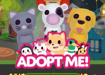 Roblox Adopt Me Printable Birthday Invitation Templates – 100% Free to Edit