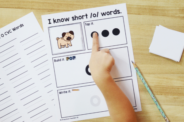 CVC Word Building Printables 4